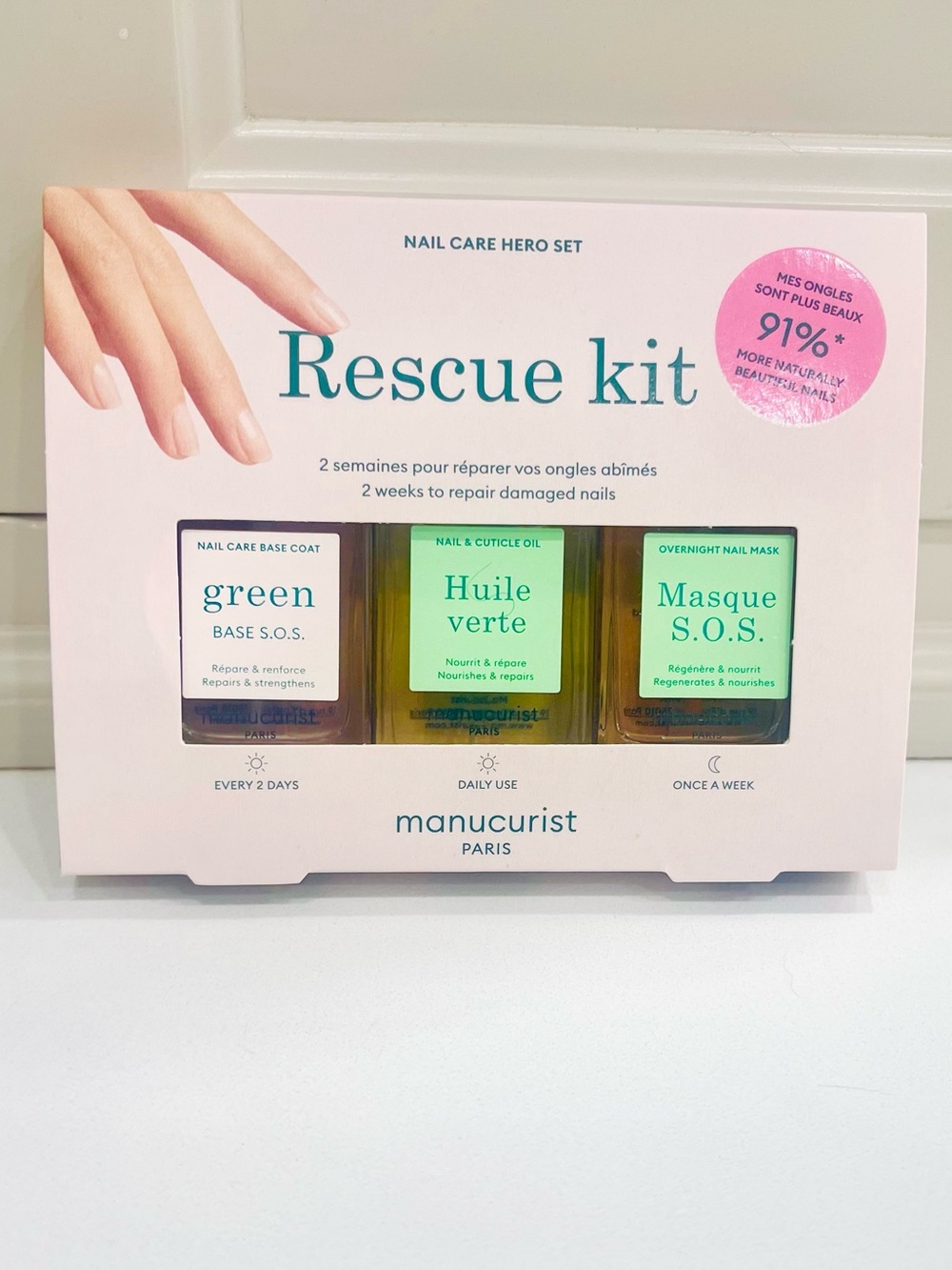 NEW! Manicurist S.O.S. Nail Care Rescue Kit NIB